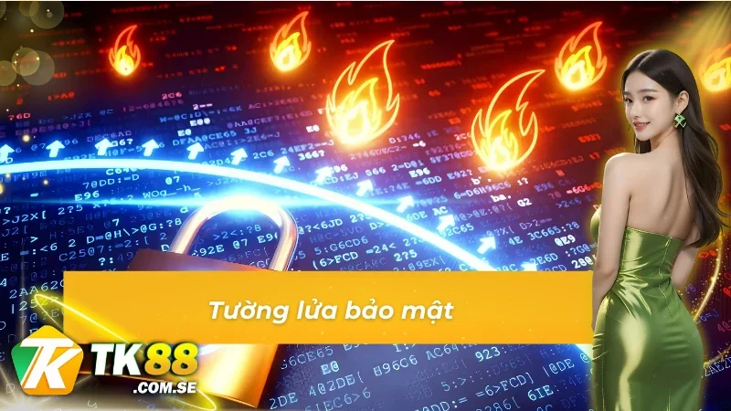 Biện pháp tường lửa trong chính sách bảo mật TK88