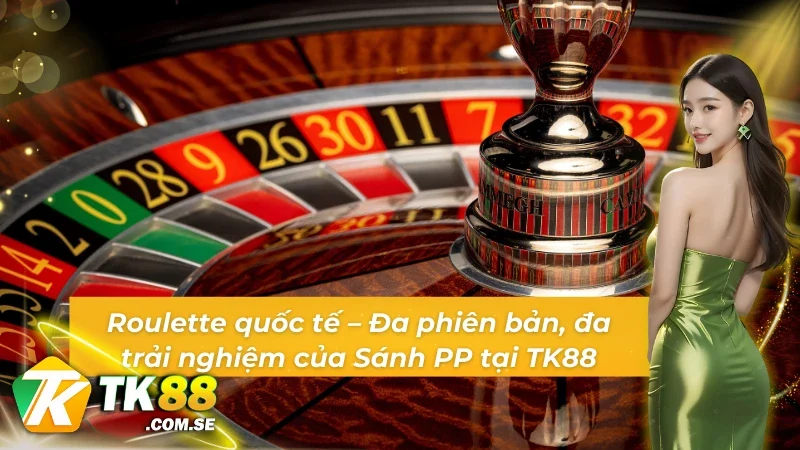 Roulette Hàn Quốc trong Sảnh PP tại TK88